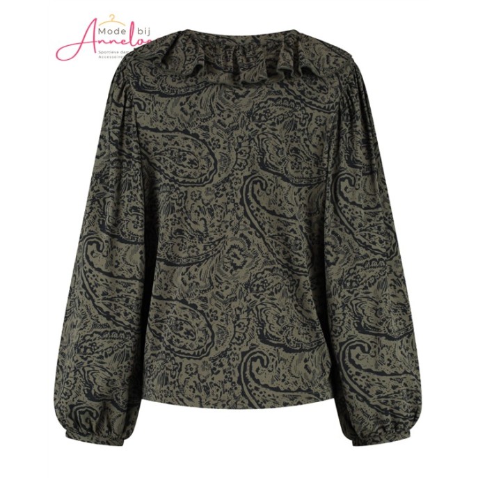 Lady Day Blouse Marion Ruffel Ley print Lady Day Blouse Marion Ruffel Ley print
